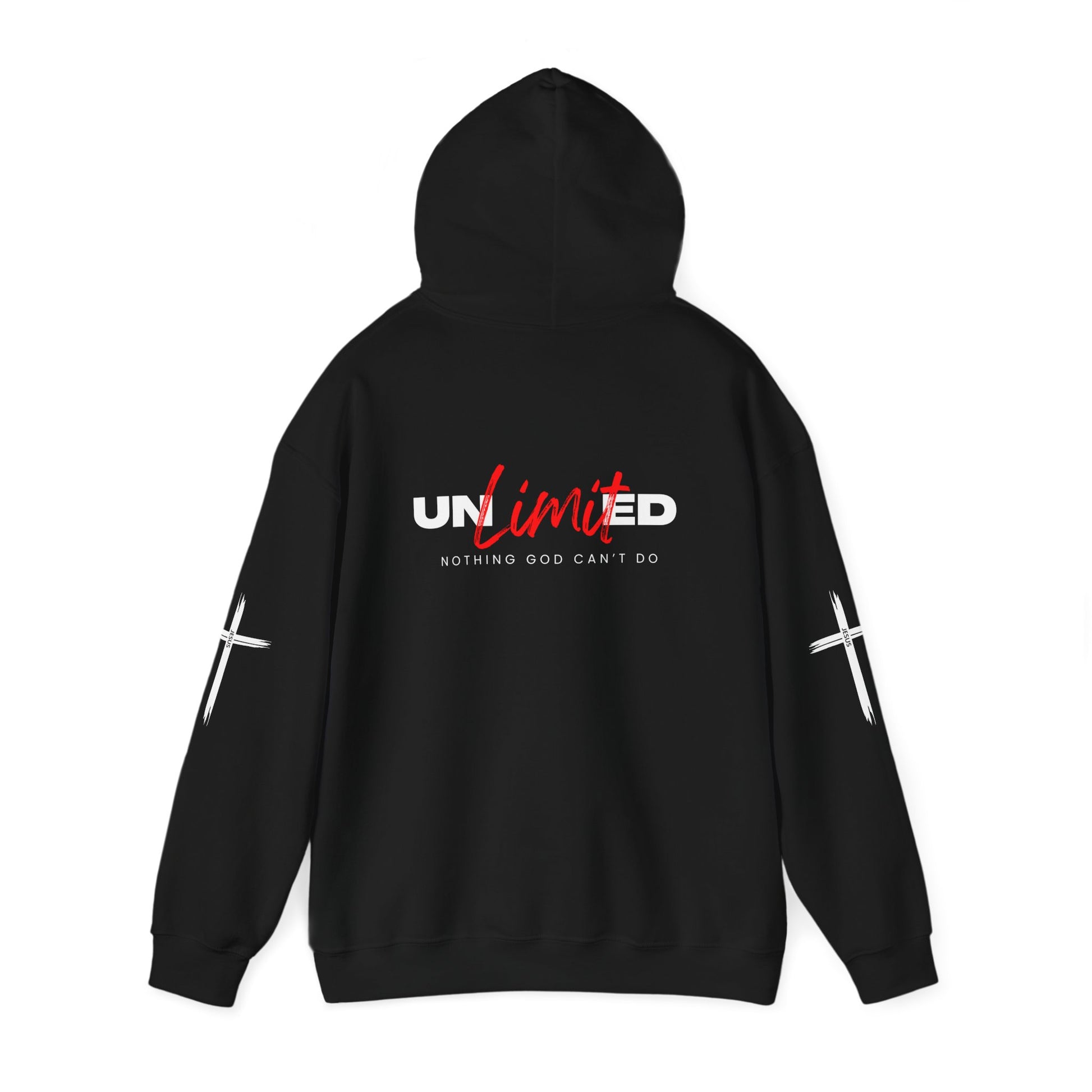 "UNLIMITED: Nothing God Can't Do" - Faith-Inspired Hoodie