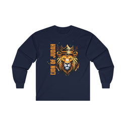 Collection of Lion of Judah Long Sleeve Tee - Unisex Ultra Cotton Shirt in a gallery layout