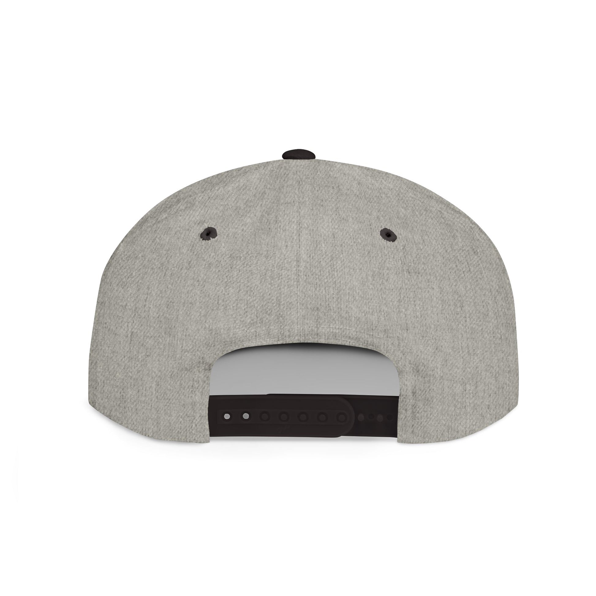 No Defeat Flat Bill Snapback Hat - Perfect for Casual Outings and Celebrations