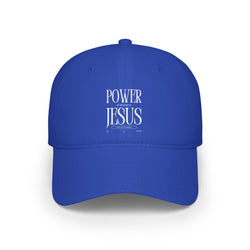 Collection of Power of Jesus Low Profile Baseball Cap in a gallery layout