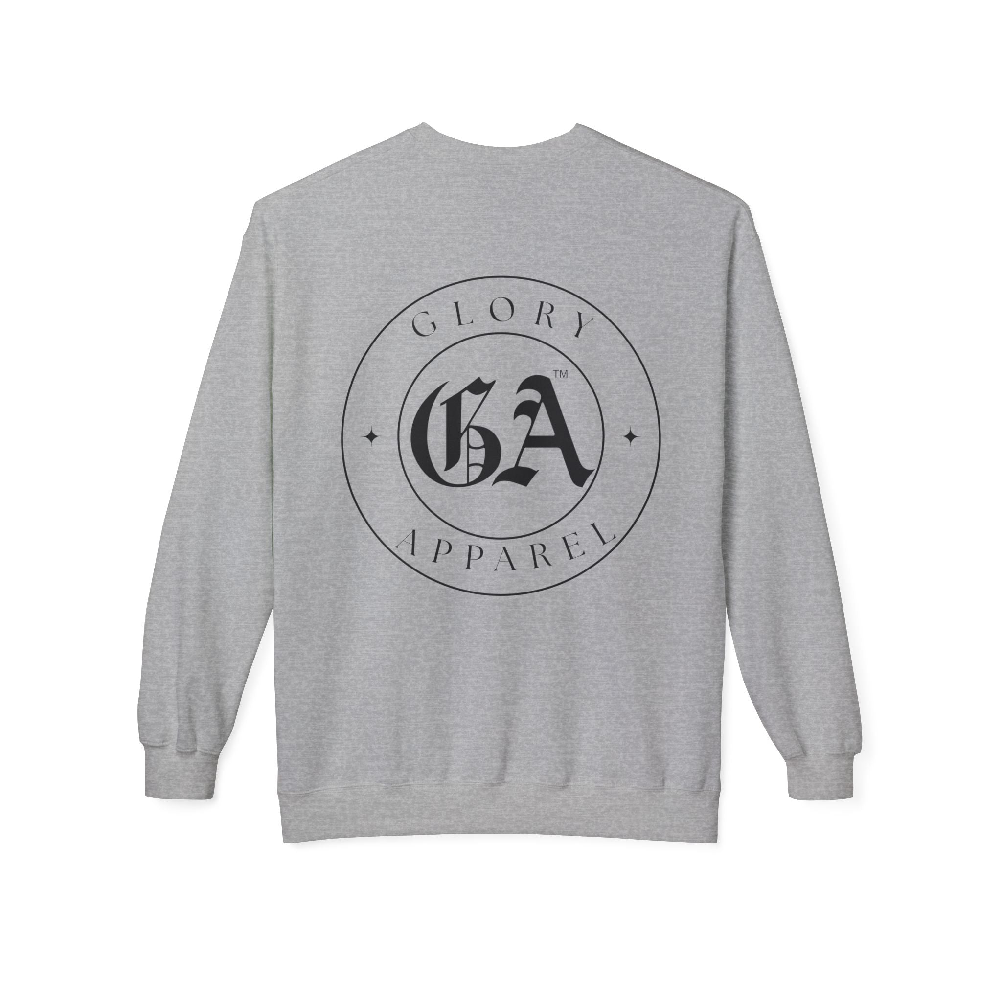 Collection of Glory Apparel Unisex Fleece Crewneck Sweatshirt in a gallery layout