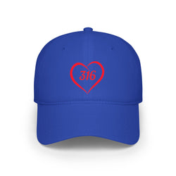 Collection of Love 316 Low Profile Baseball Cap - Casual Everyday Style in a gallery layout