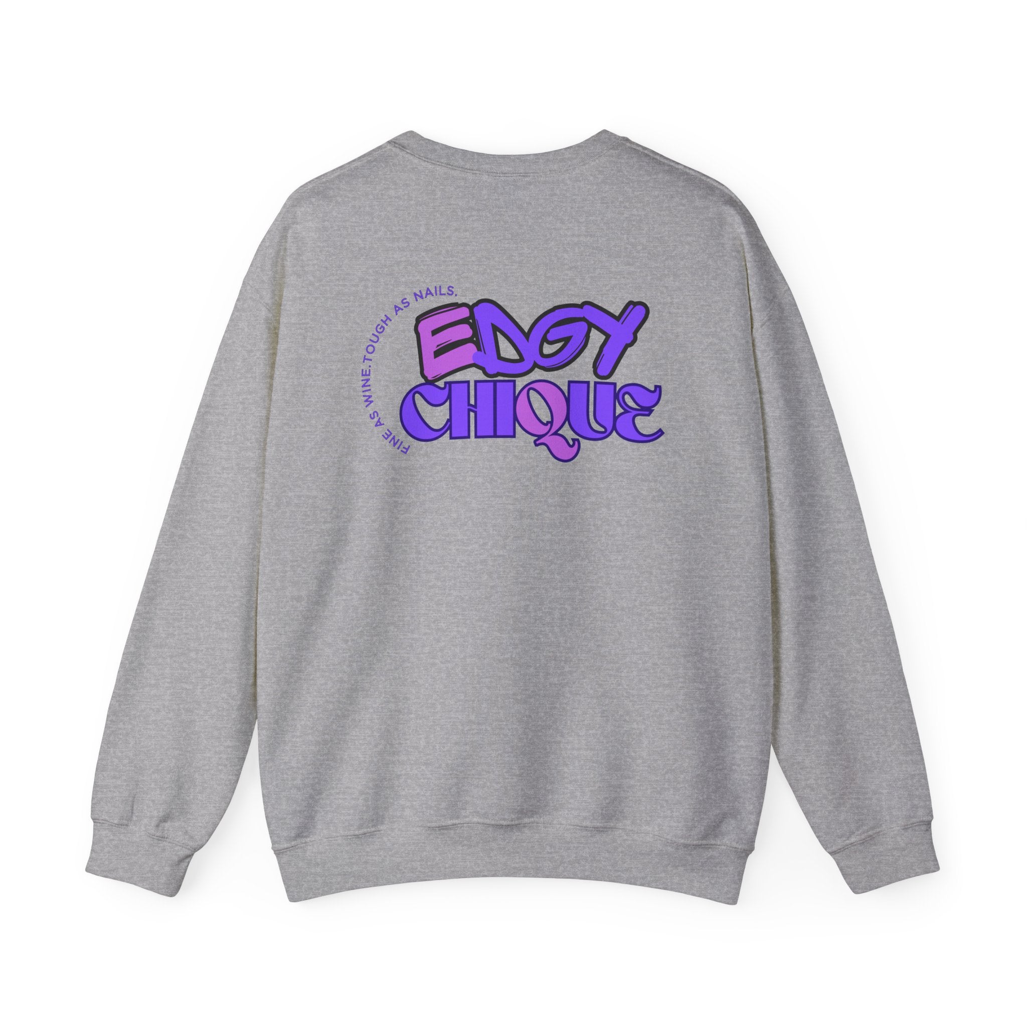 Collection of Edgy Chique Unisex Heavy Blend™ Crewneck Sweatshirt - Trendy & Comfortable Apparel in a gallery layout