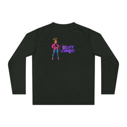 Collection of Performance Long Sleeve Shirt - Edgy Clique Graphic Tee for Active Lifestyle in a gallery layout