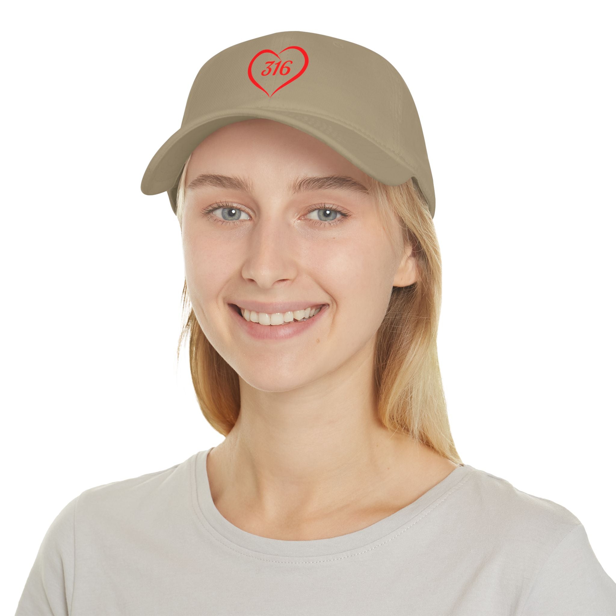 Collection of Love 316 Low Profile Baseball Cap - Casual Everyday Style in a gallery layout