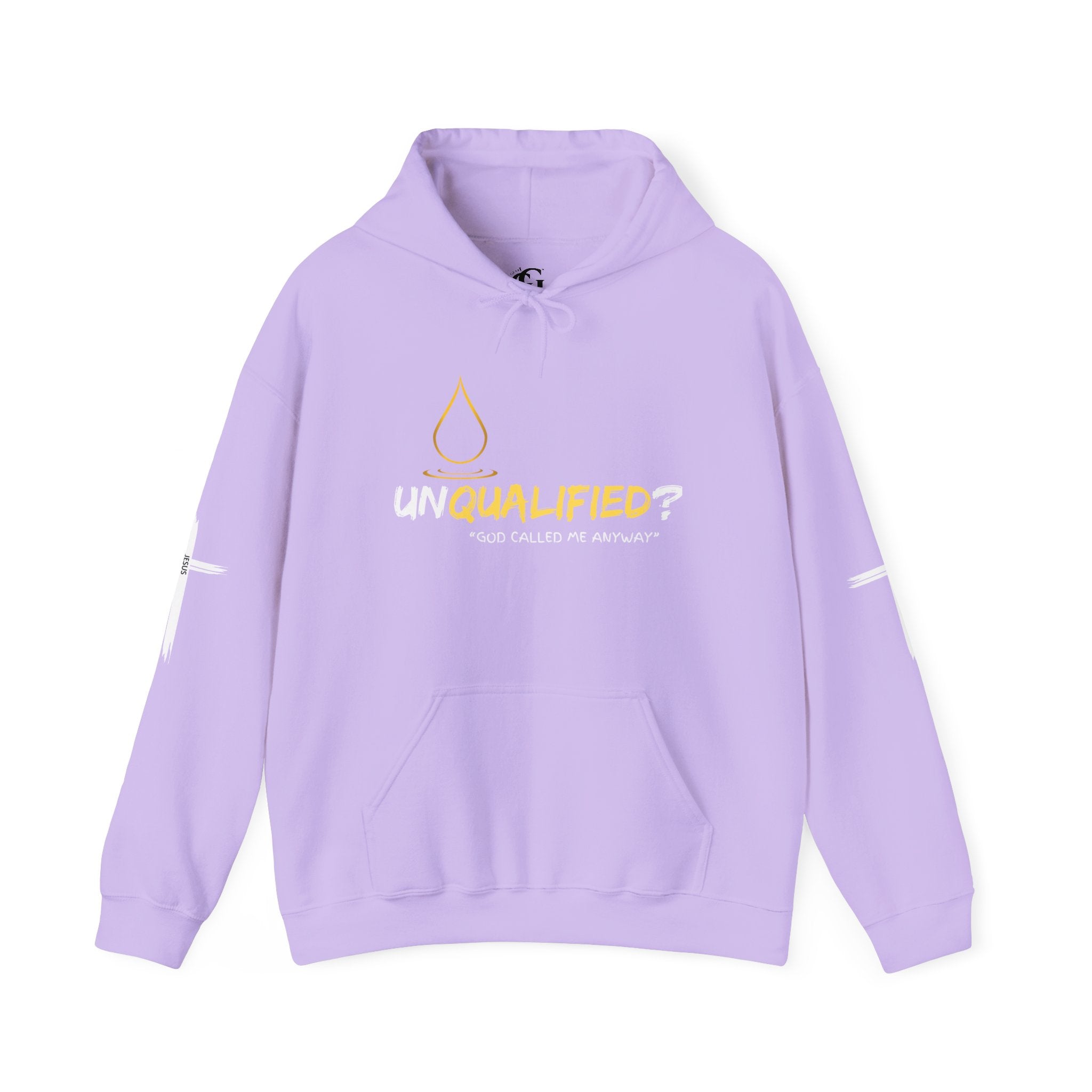 Collection of Unisex Hoodie: Unqualified? God Called Me Anyway - Faith-Inspired Apparel in a gallery layout