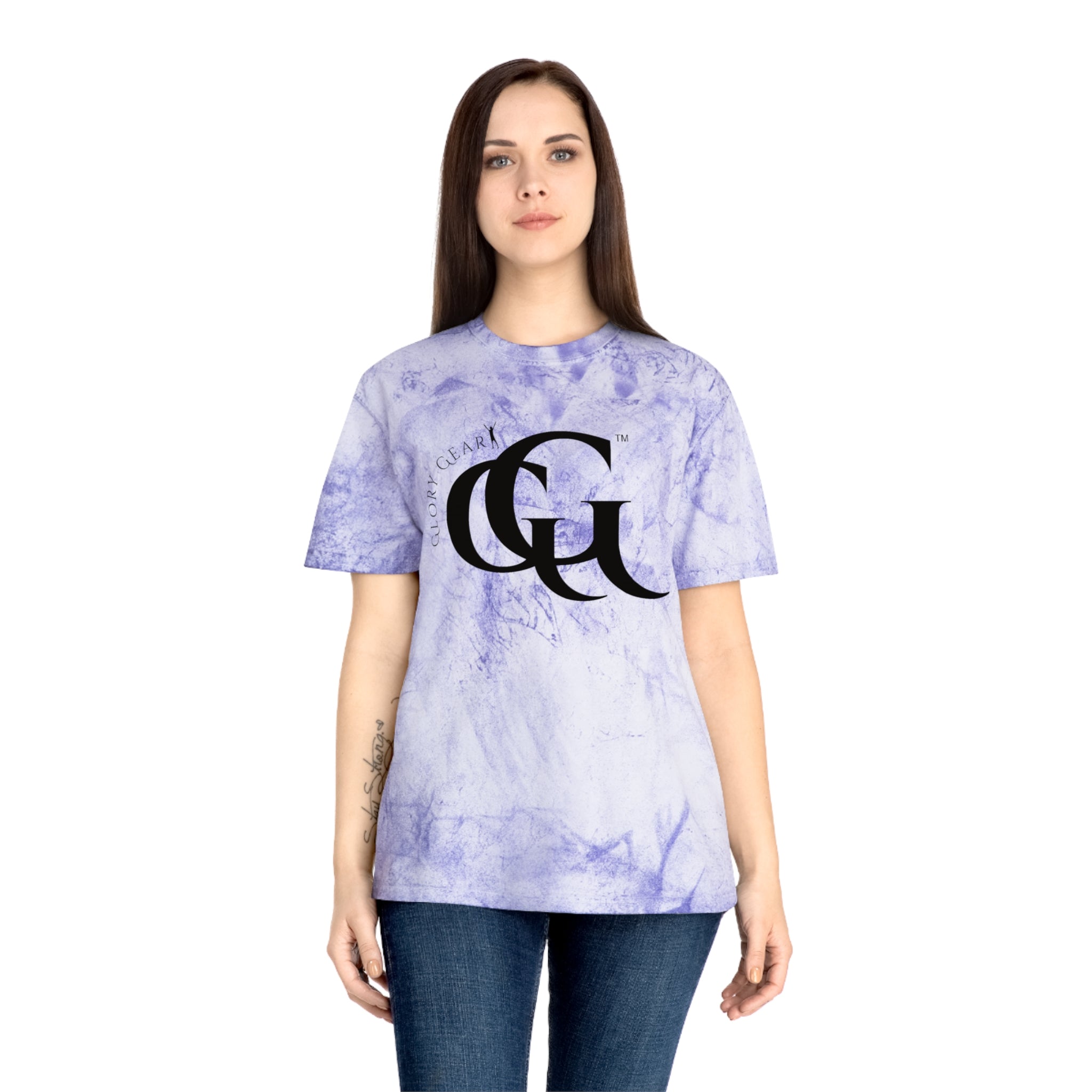 Collection of Glory Gear Unisex Color Blast T-Shirt - Unique Artistic Design for Trendy Style in a gallery layout