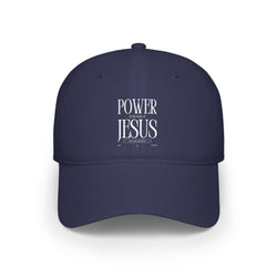 Collection of Power of Jesus Low Profile Baseball Cap in a gallery layout