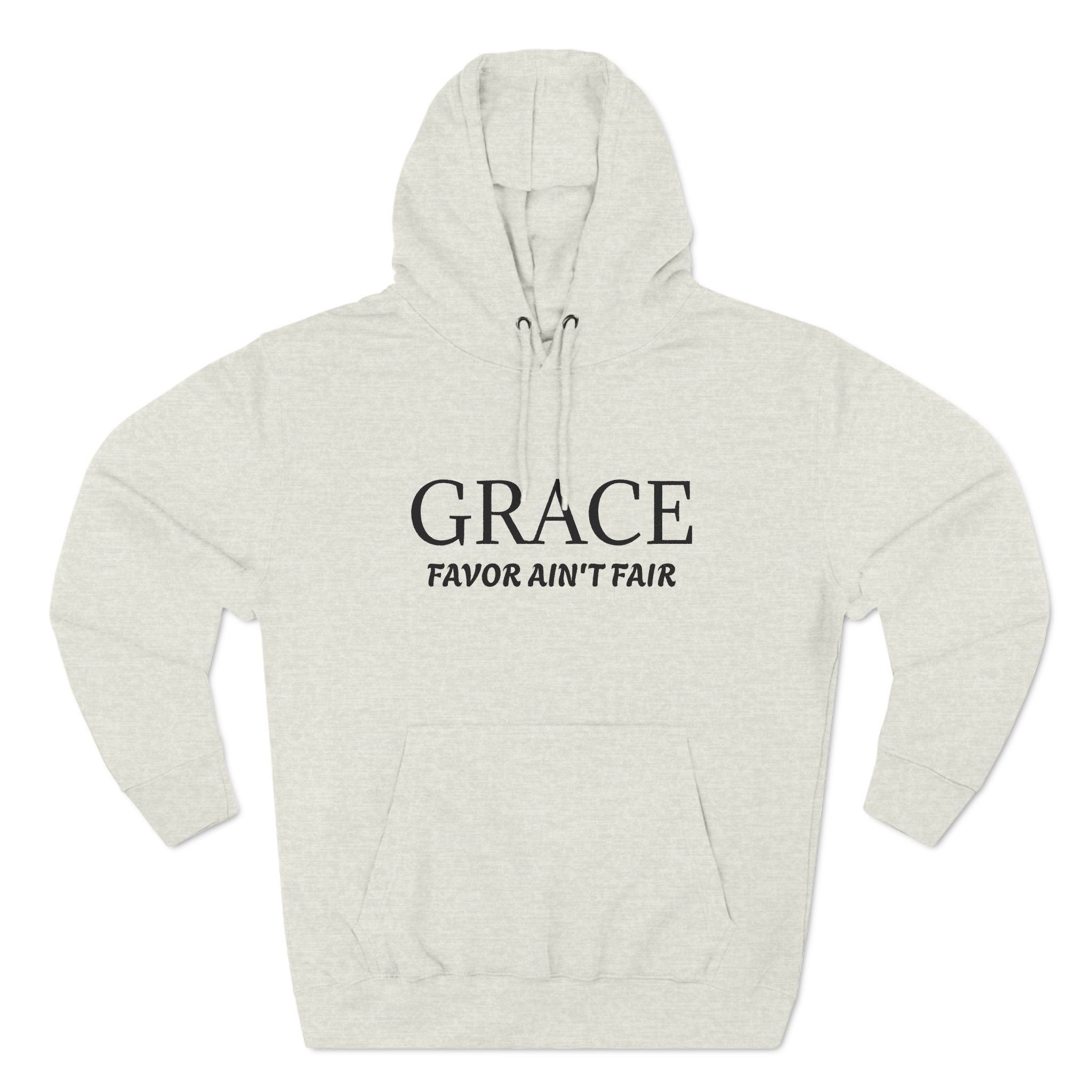 Collection of Grace Favor Ain't Fair Hoodie - Cozy Inspirational Fleece in a gallery layout