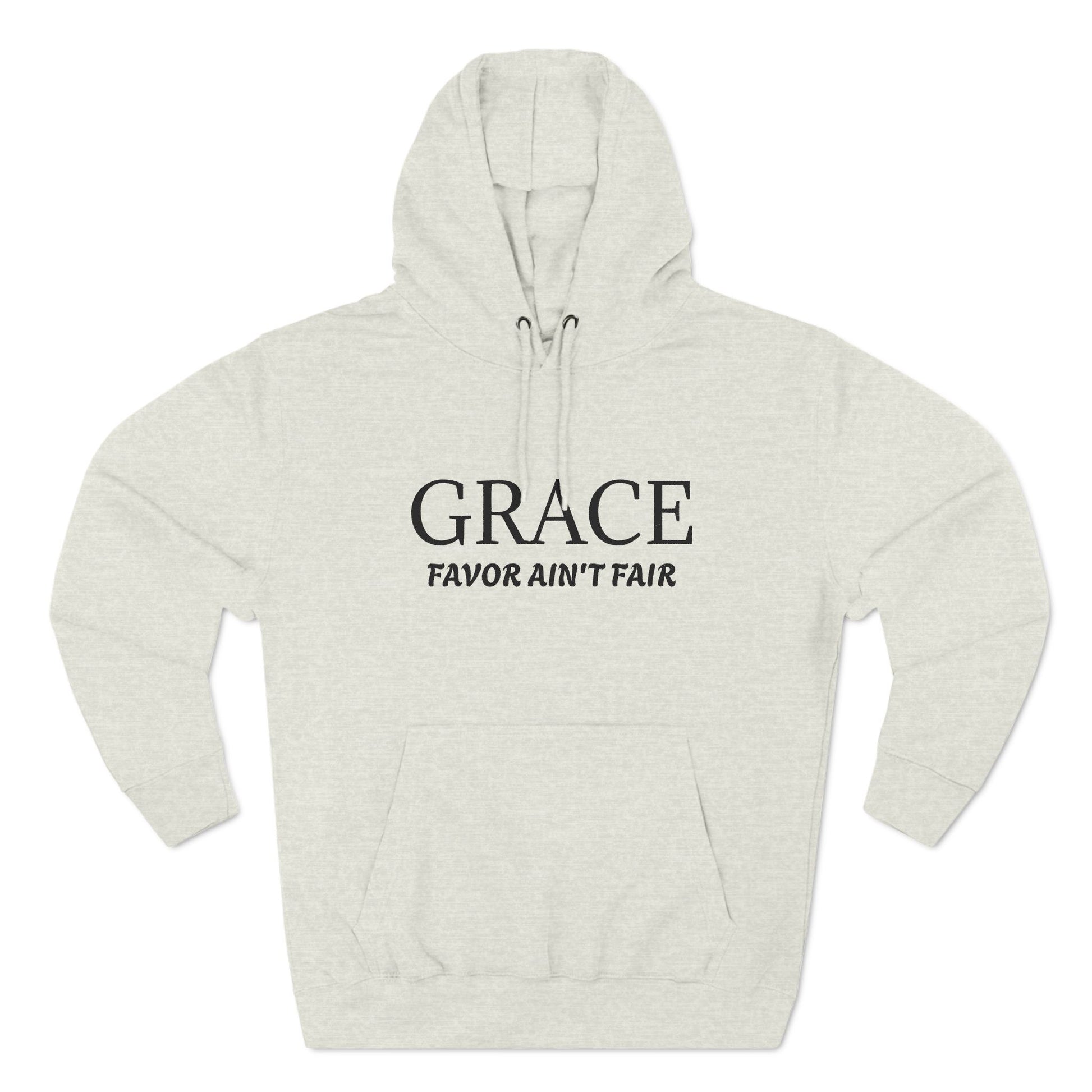 Grace Favor Ain't Fair Hoodie - Cozy Inspirational Fleece