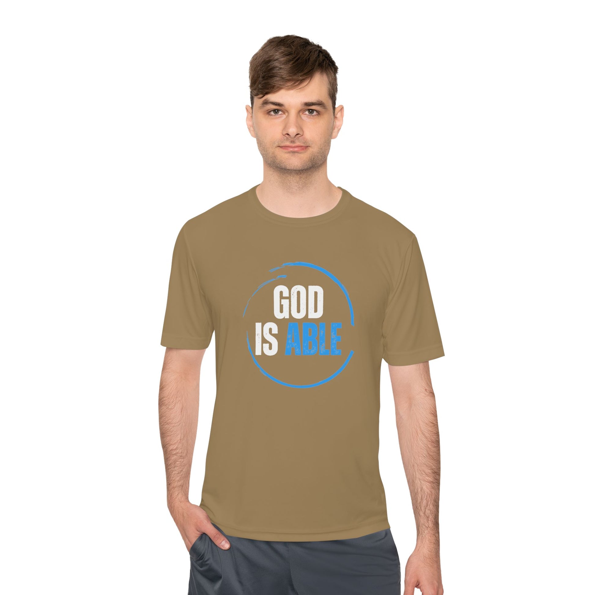 "God is Able" Unisex Moisture Wicking Tee