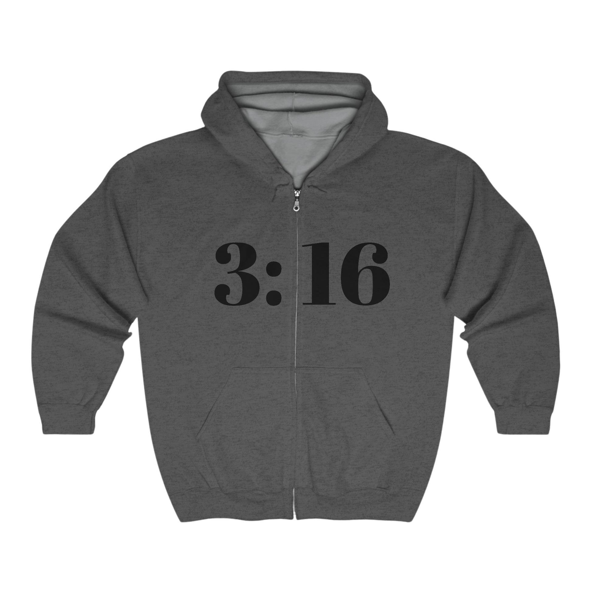 Unisex Full Zip Hooded Sweatshirt - J316 Glory Gear | Casual Comfort for All Seasons