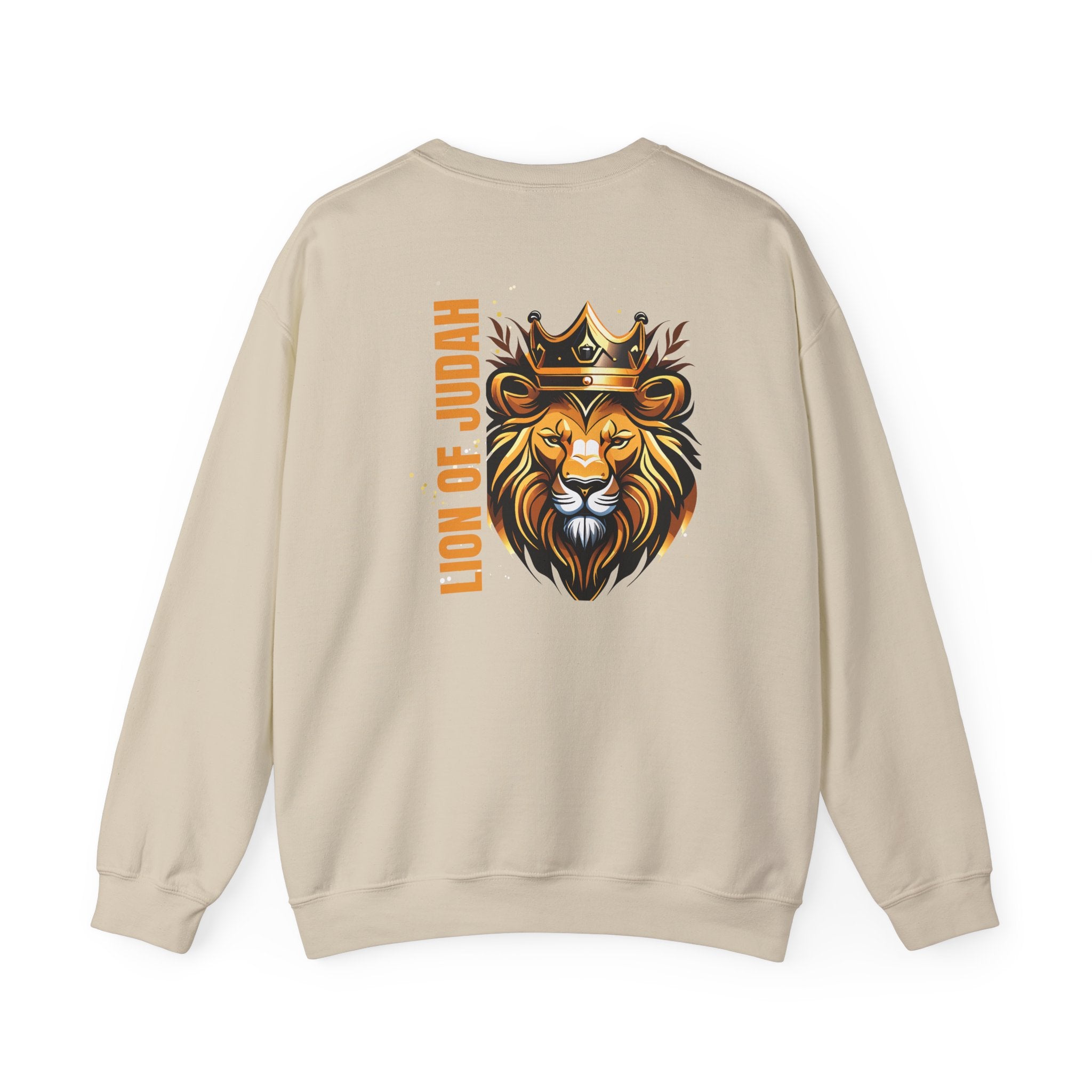 Collection of Lion of Judah Unisex Crewneck Sweatshirt - Faith-Inspired Apparel in a gallery layout