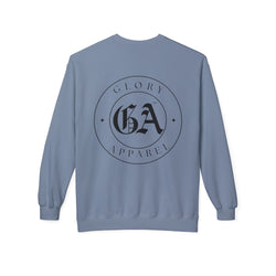 Collection of Glory Apparel Unisex Fleece Crewneck Sweatshirt in a gallery layout