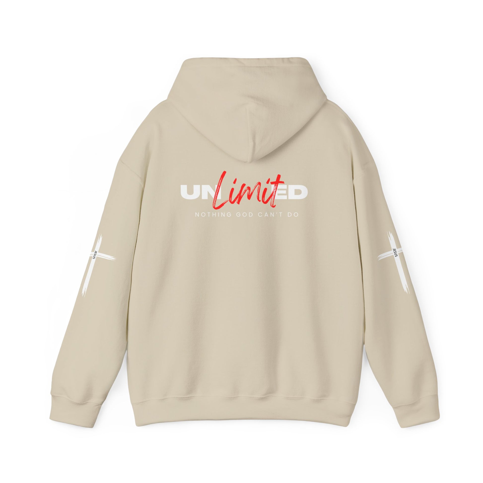 "UNLIMITED: Nothing God Can't Do" - Faith-Inspired Hoodie