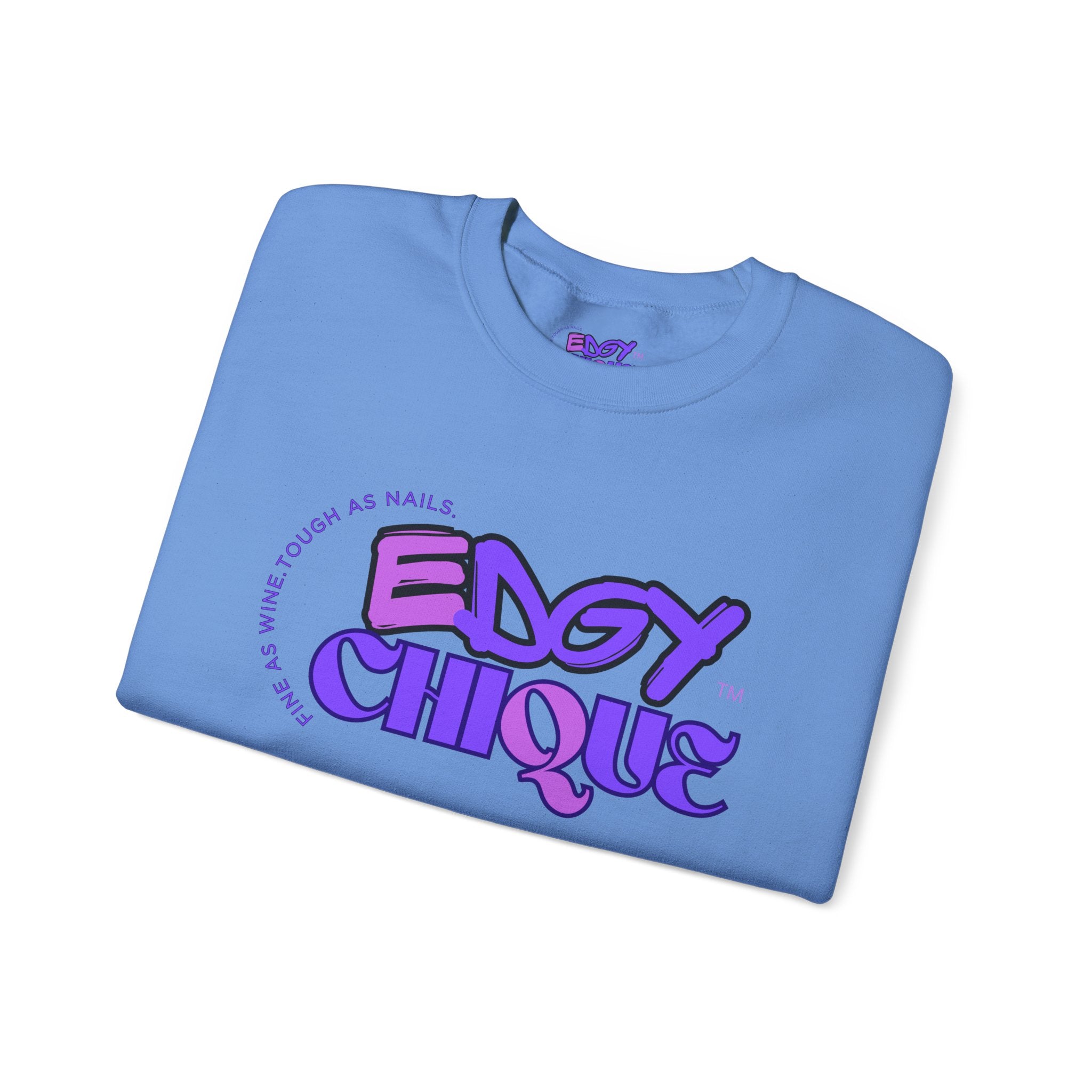 Collection of Edgy Chique Unisex Heavy Blend™ Crewneck Sweatshirt - Trendy & Comfortable Apparel in a gallery layout