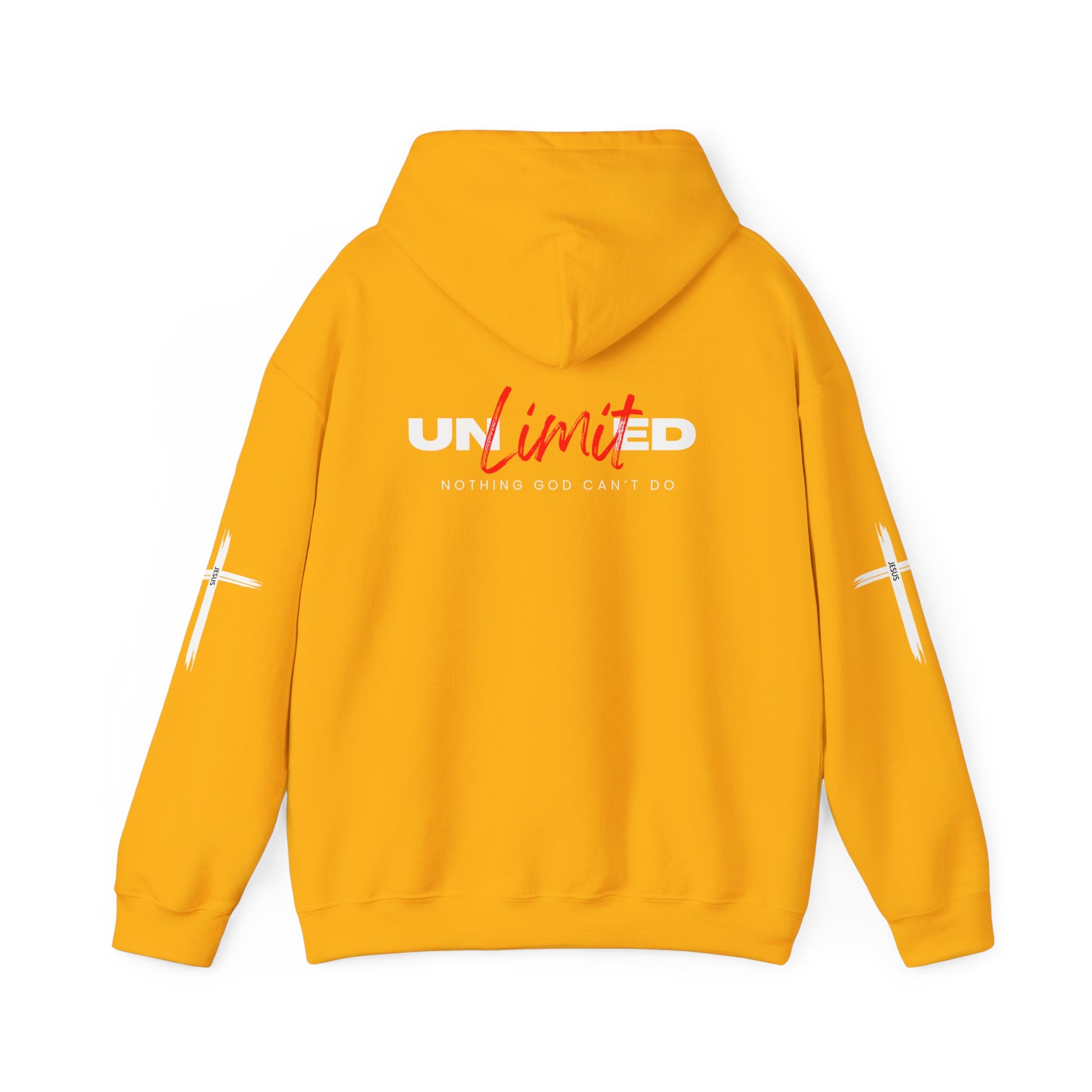 "UNLIMITED: Nothing God Can't Do" - Faith-Inspired Hoodie