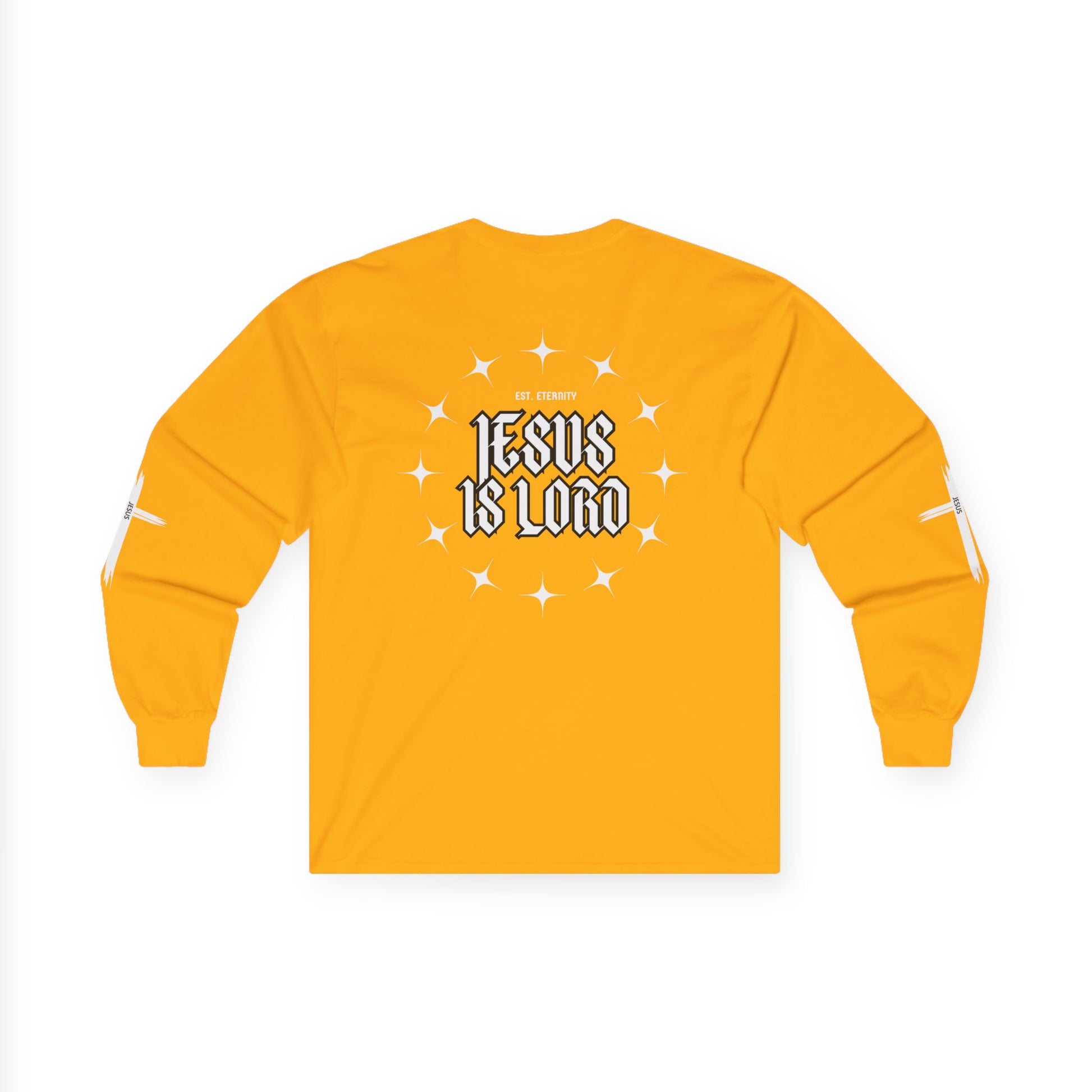 Faith-Inspired Unisex Long Sleeve Tee - 'Jesus is Lord' Design