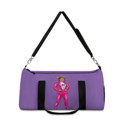 Collection of Edgy Chique Empowerment Duffel Bag - Bold Design for Fitness & Travel in a gallery layout