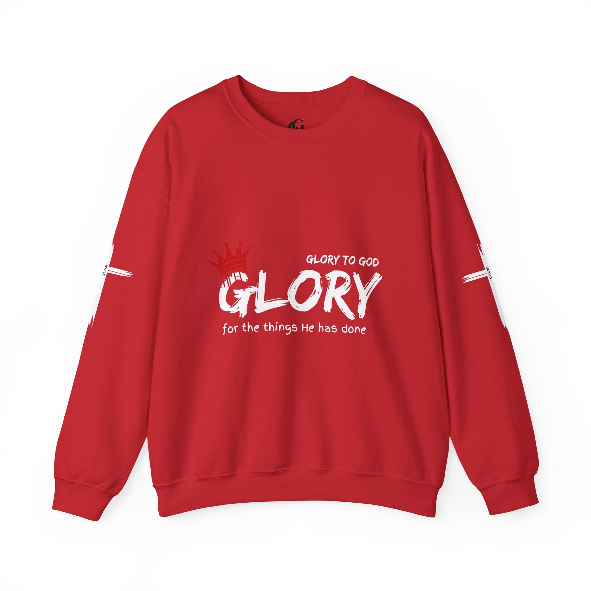 Glory to God for the Things He Has Done - Unisex Crewneck Sweatshirt