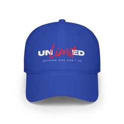 Collection of Unlimited "Nothing God Can't Do" Baseball Cap in a gallery layout