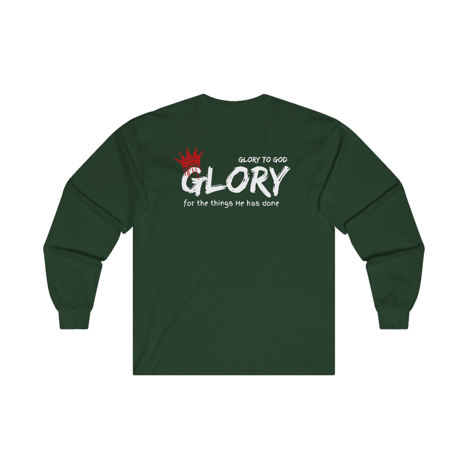 Unisex Long Sleeve Tee - 'Glory' To God - Comfortable & Stylish Apparel for All Occasions