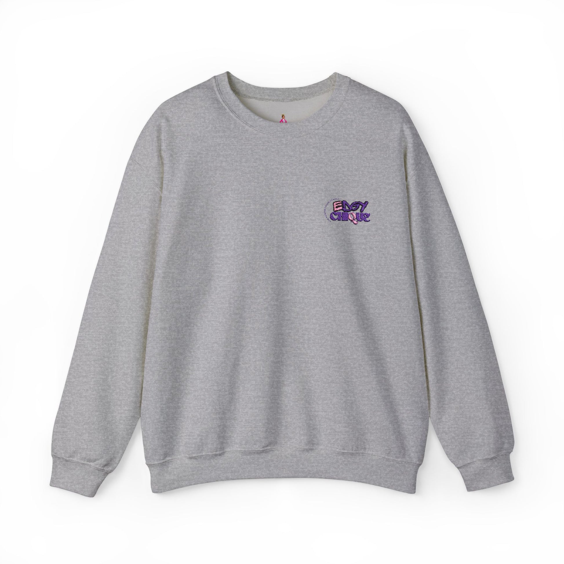 Embroidered Edgy Chique Sweatshirt