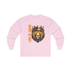 Collection of Lion of Judah Long Sleeve Tee - Unisex Ultra Cotton Shirt in a gallery layout