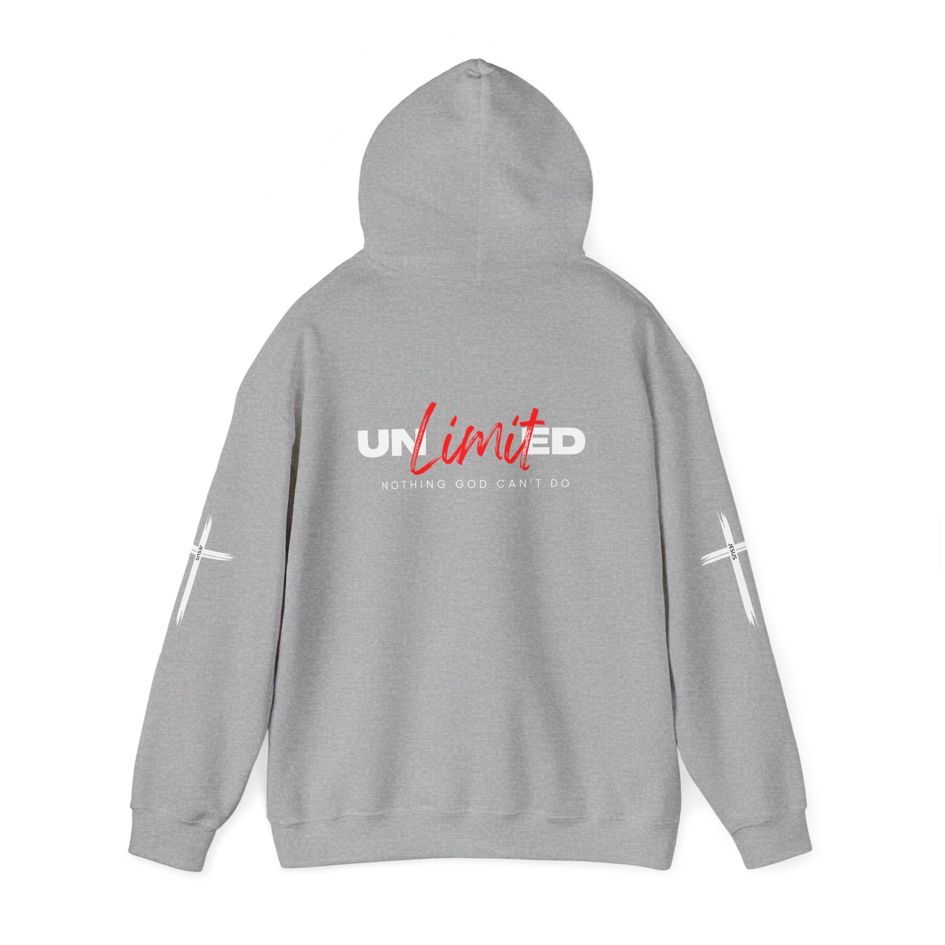 "UNLIMITED: Nothing God Can't Do" - Faith-Inspired Hoodie