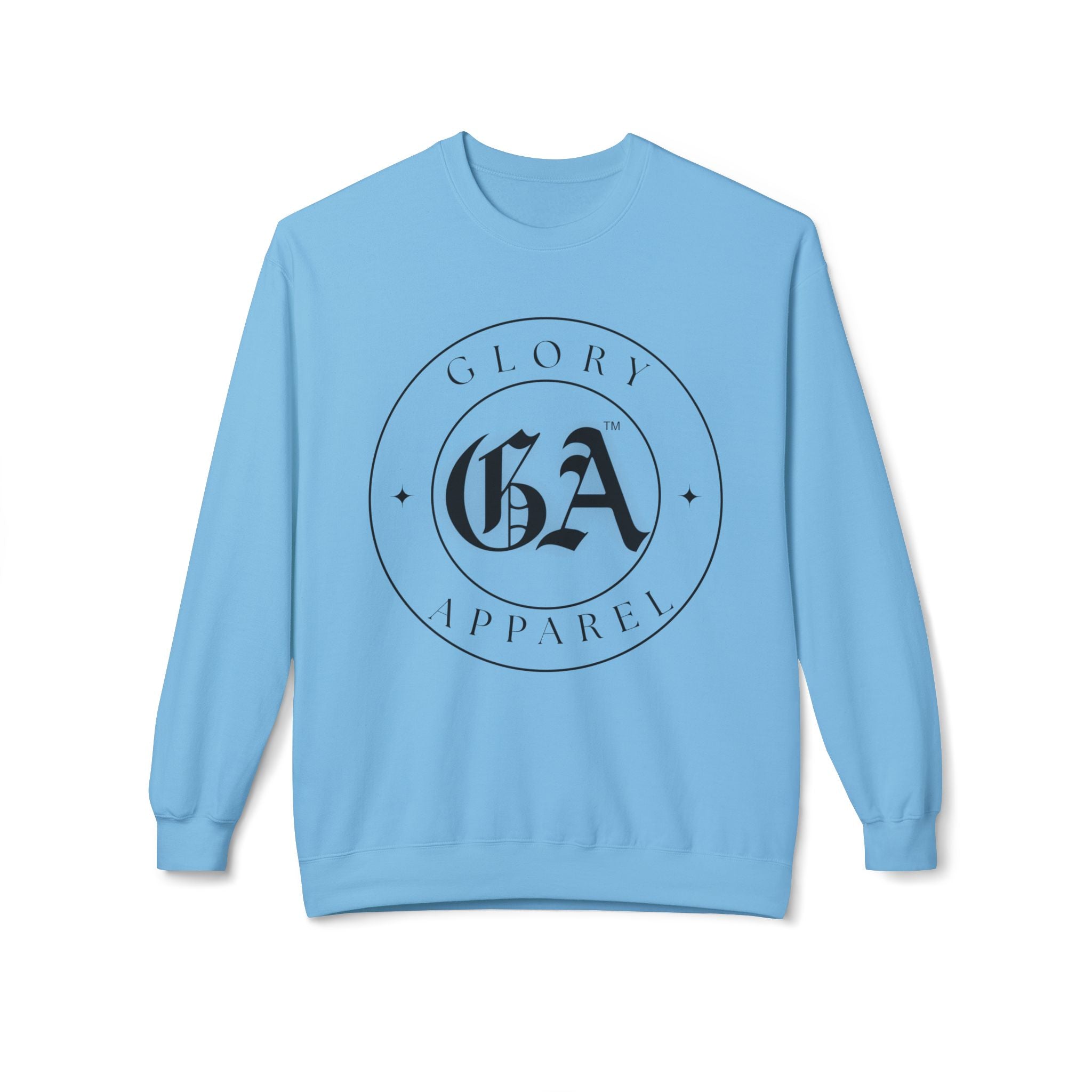 Collection of Glory Apparel Unisex Fleece Crewneck Sweatshirt in a gallery layout