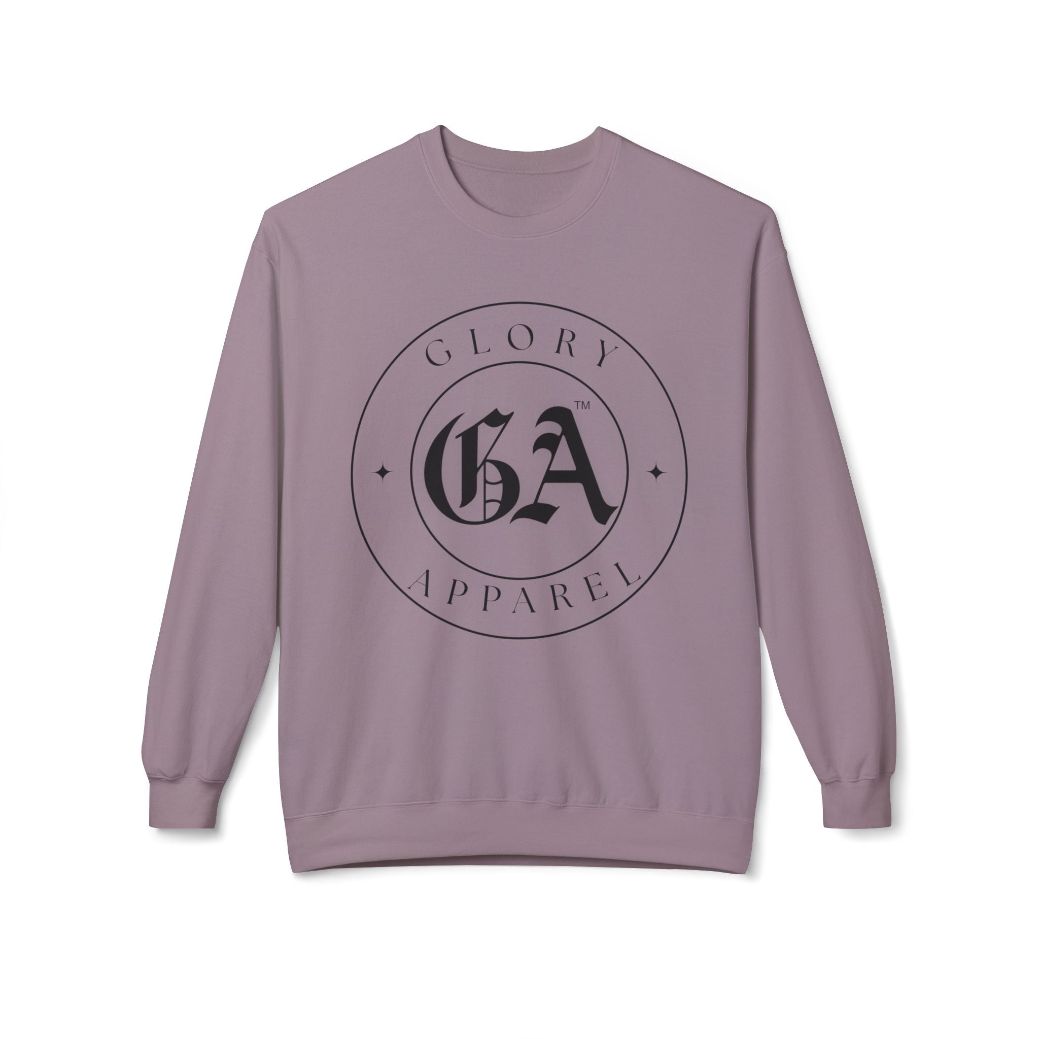 Collection of Glory Apparel Unisex Fleece Crewneck Sweatshirt in a gallery layout