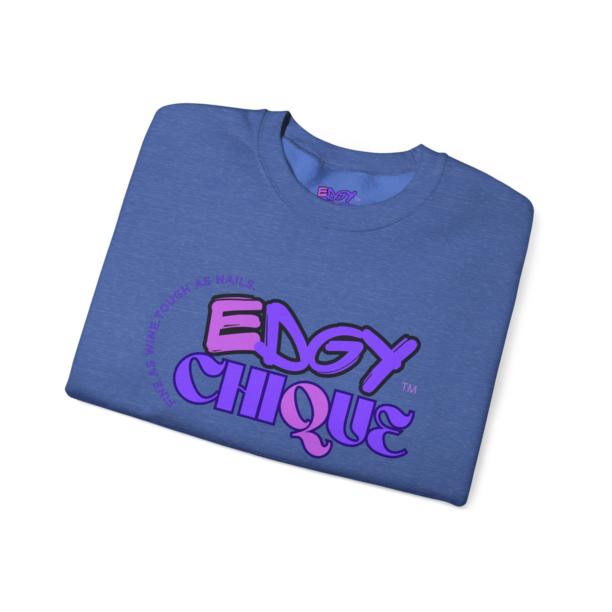 Collection of Edgy Chique Unisex Heavy Blend™ Crewneck Sweatshirt - Trendy & Comfortable Apparel in a gallery layout