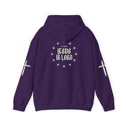 Collection of Unisex Heavy Hooded Sweatshirt - Jesus Is Lord Design in a gallery layout