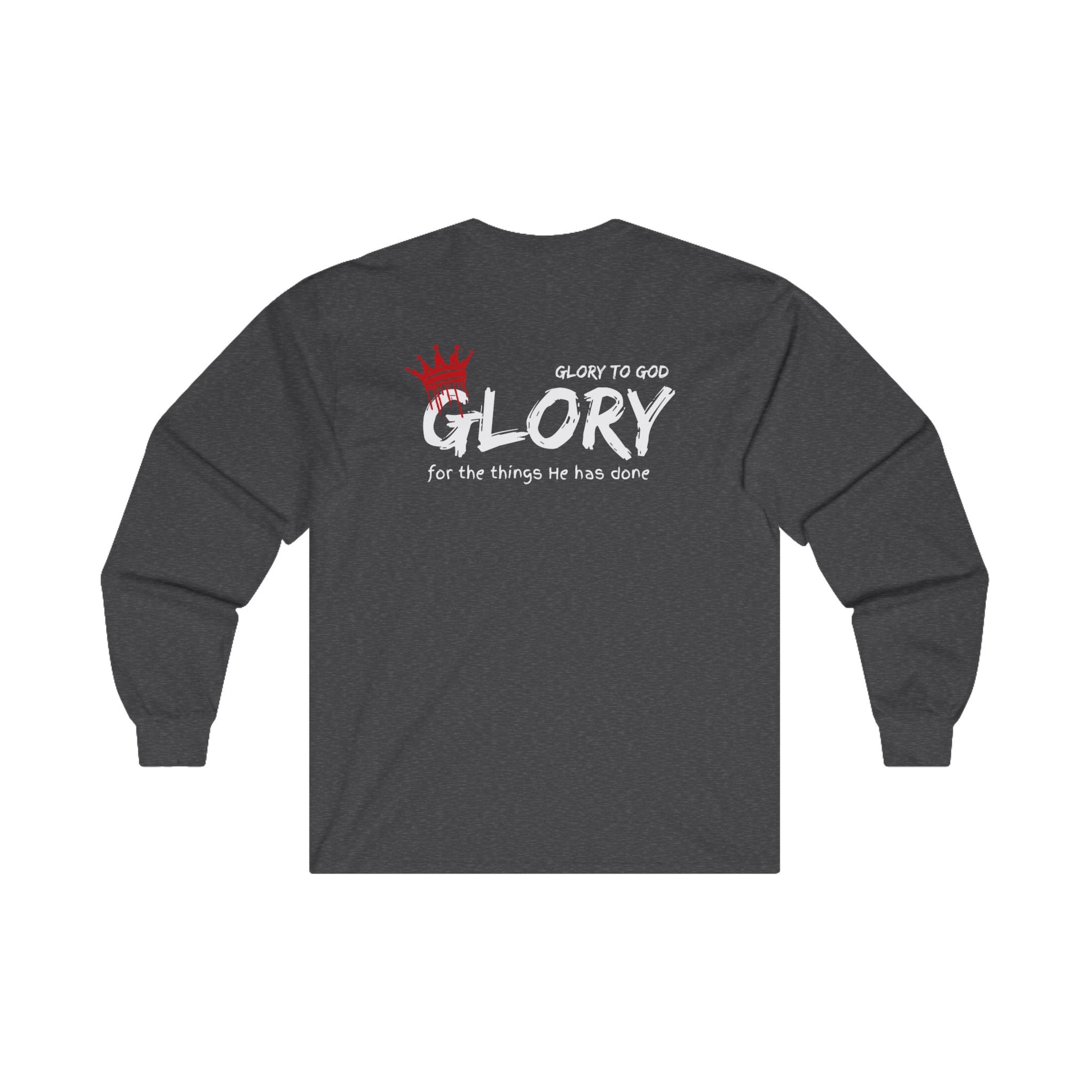 Unisex Long Sleeve Tee - 'Glory' To God - Comfortable & Stylish Apparel for All Occasions