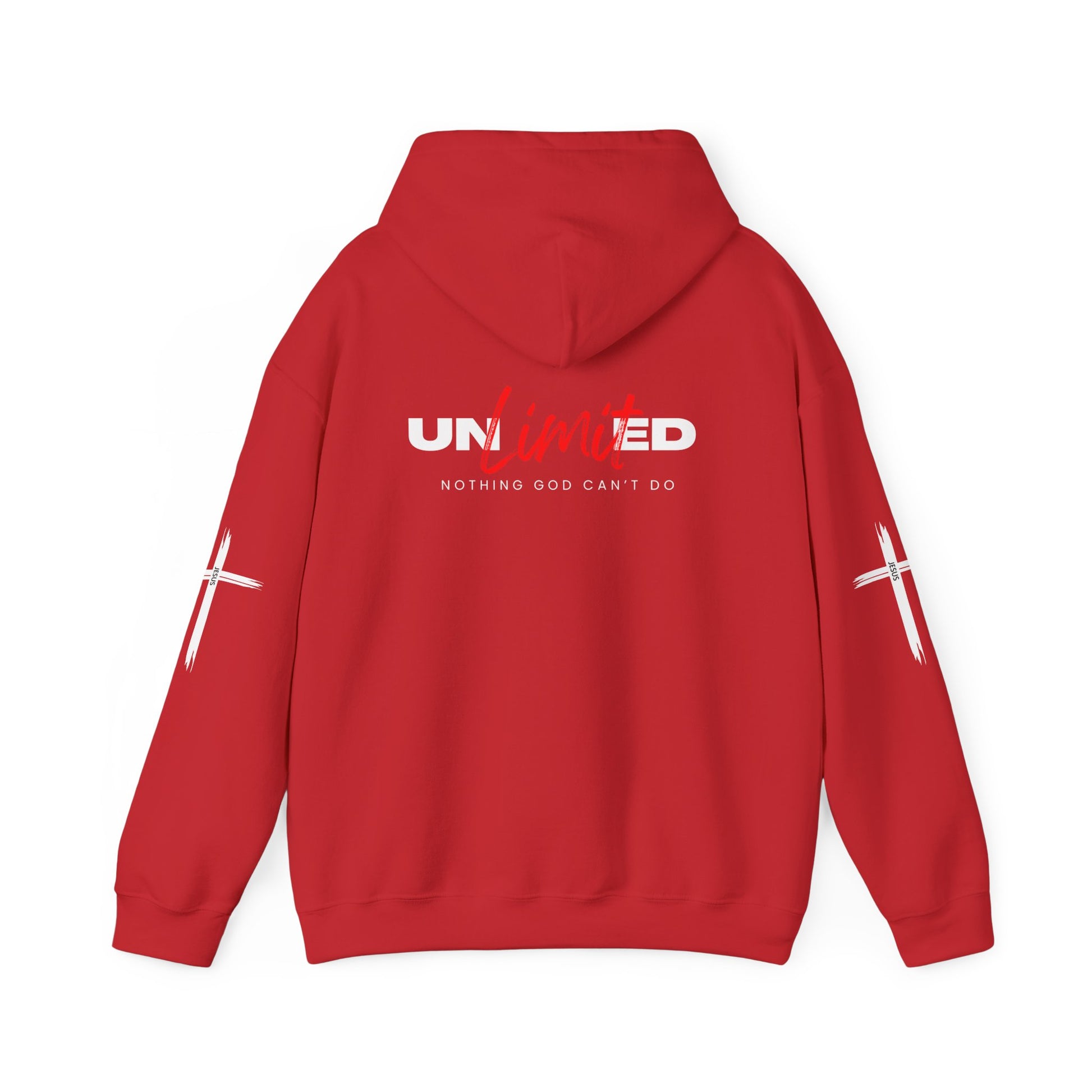 "UNLIMITED: Nothing God Can't Do" - Faith-Inspired Hoodie