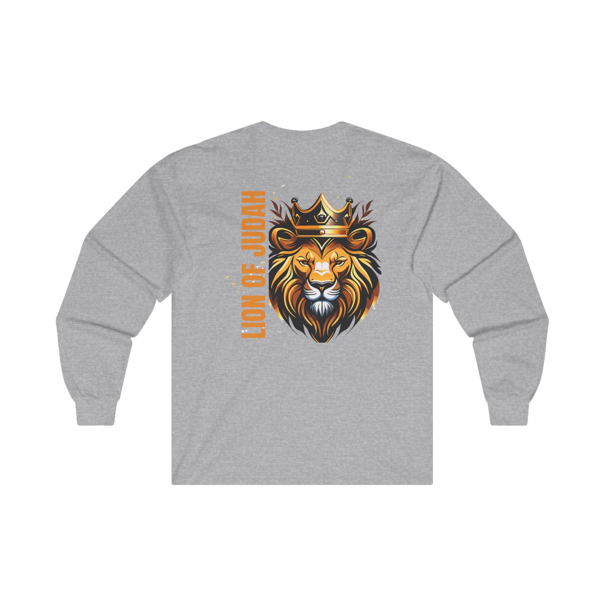 Lion of Judah Long Sleeve Tee - Unisex Ultra Cotton Shirt