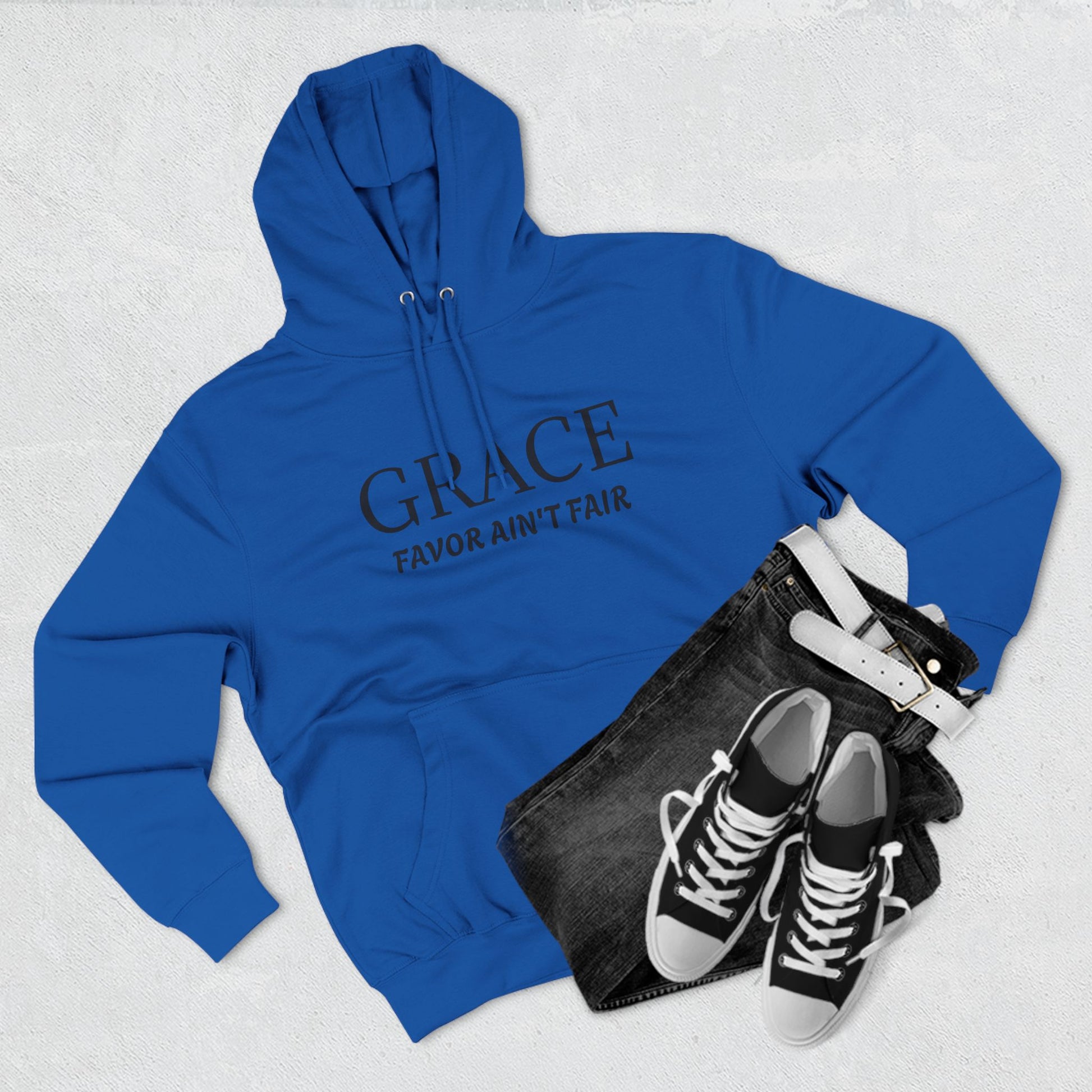 Grace Favor Ain't Fair Hoodie - Cozy Inspirational Fleece