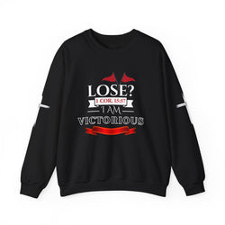 Collection of Inspirational Crewneck Sweatshirt - I AM VICTORIOUS 1 COR. 15:57 | Faith & Victory Apparel in a gallery layout