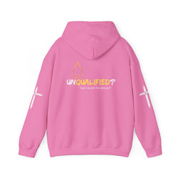 Collection of Unisex Hoodie: Unqualified? God Called Me Anyway - Faith-Inspired Apparel in a gallery layout