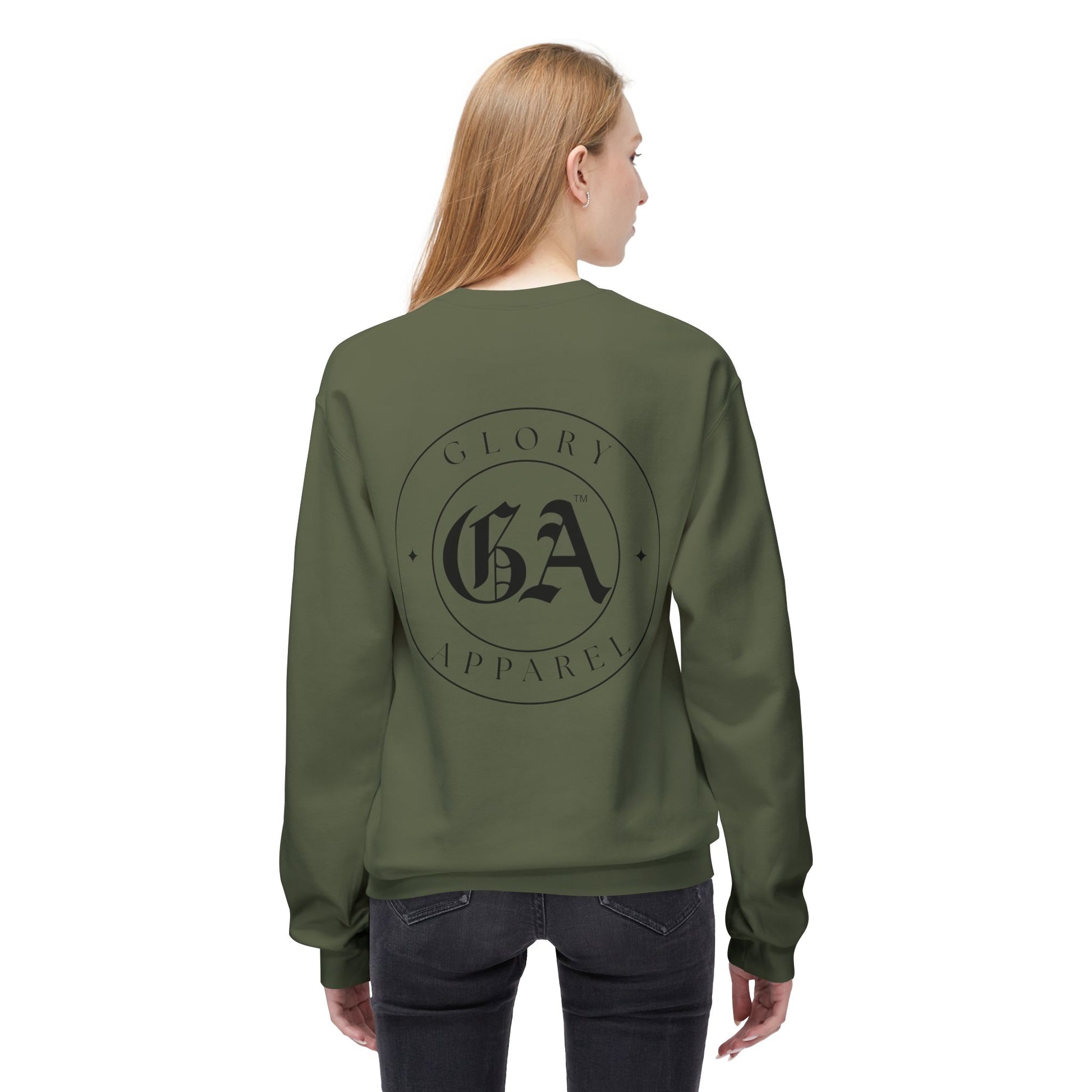 Glory Apparel Unisex Fleece Crewneck Sweatshirt