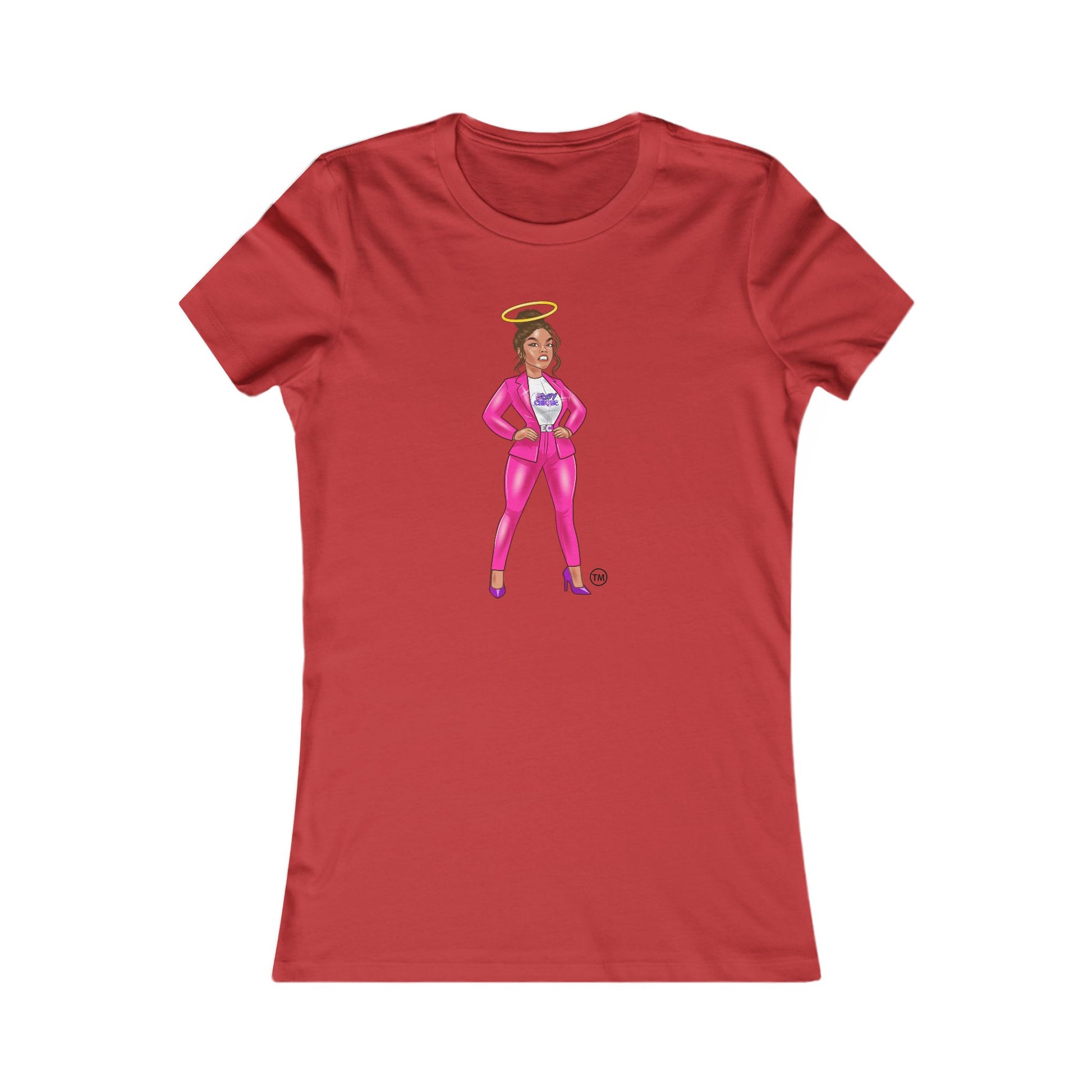 Edgy Chique Empowered Women’s Favorite Tee - Bold Graphic Tee with a Boss Lady Design