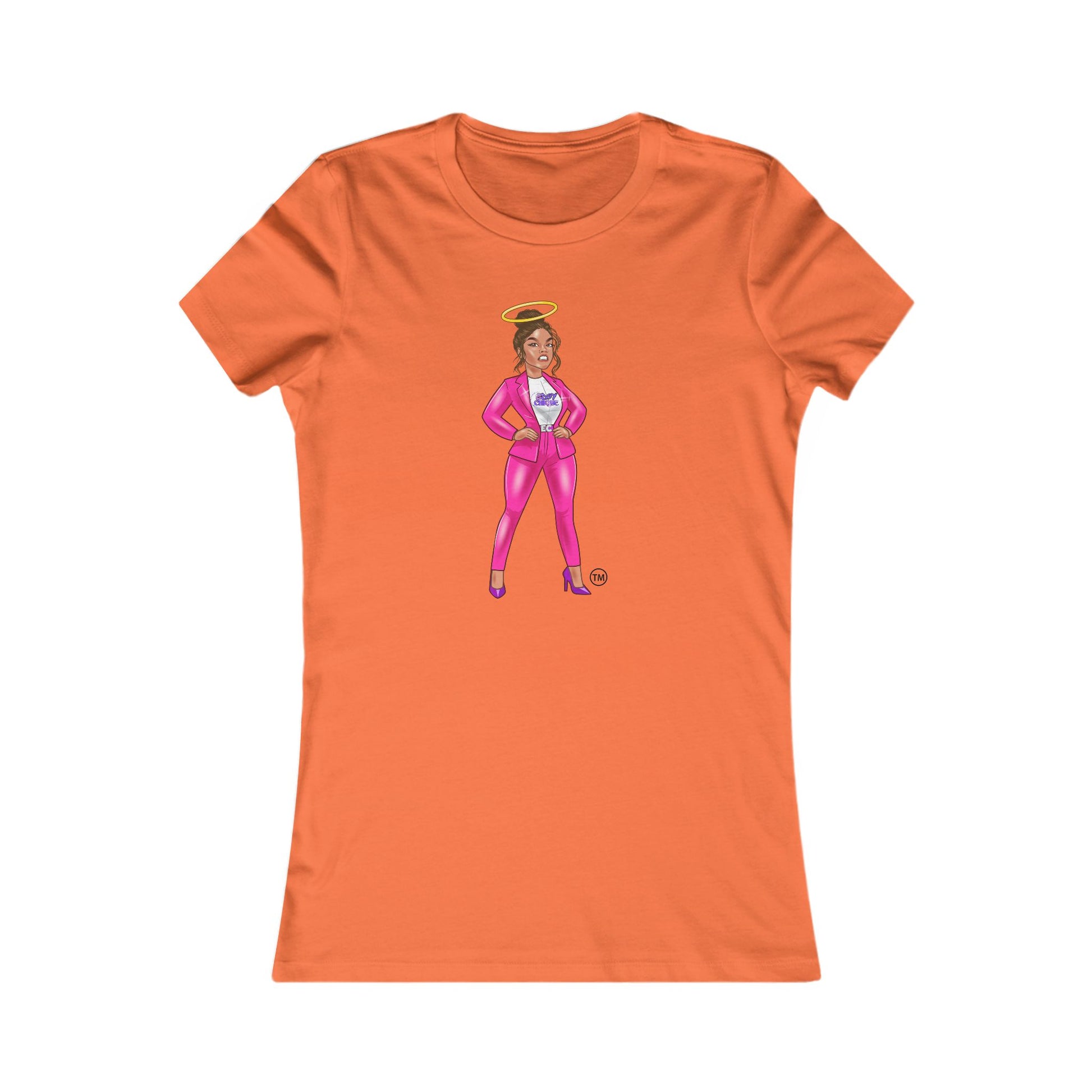 Edgy Chique Empowered Women’s Favorite Tee - Bold Graphic Tee with a Boss Lady Design