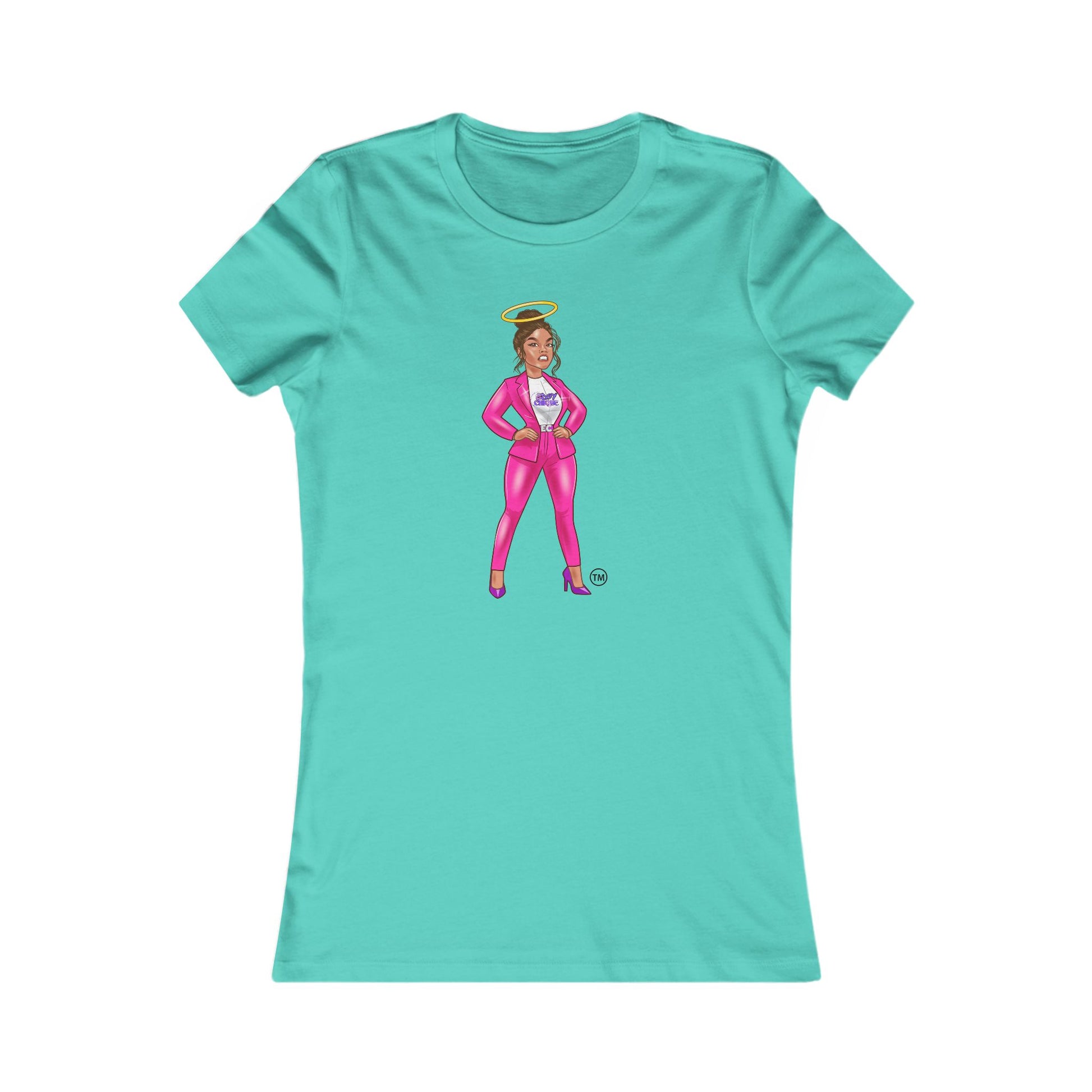 Edgy Chique Empowered Women’s Favorite Tee - Bold Graphic Tee with a Boss Lady Design