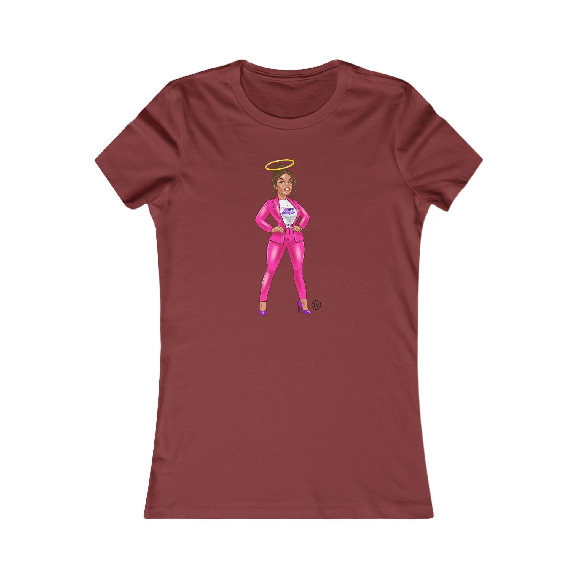 Edgy Chique Empowered Women’s Favorite Tee - Bold Graphic Tee with a Boss Lady Design