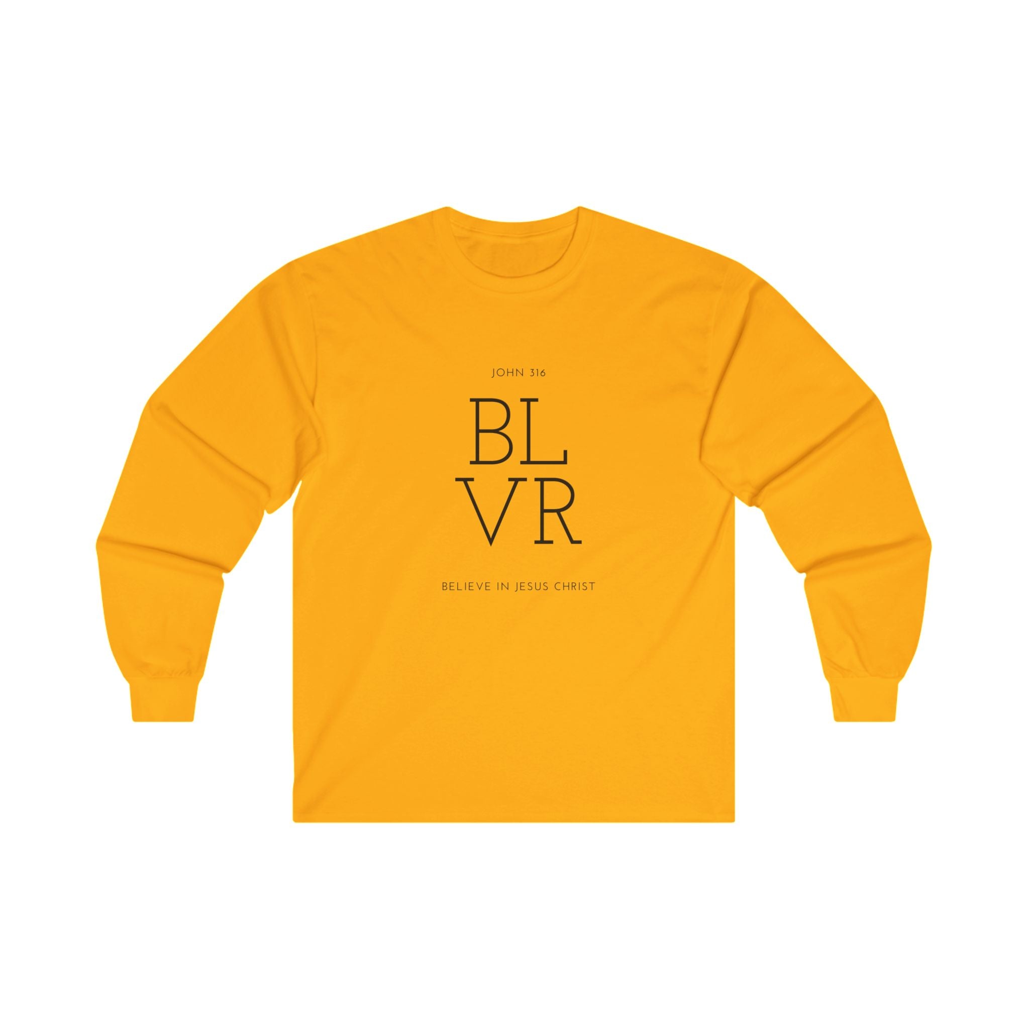 Collection of 'Believe in Jesus Christ' & 'Glory Apparel' Fashion - Unisex Long Sleeve Tee in a gallery layout