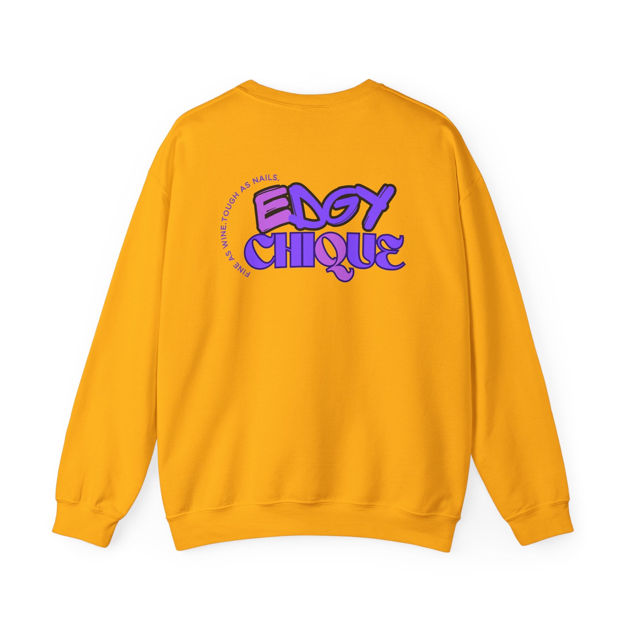 Collection of Edgy Chique Unisex Heavy Blend™ Crewneck Sweatshirt - Trendy & Comfortable Apparel in a gallery layout