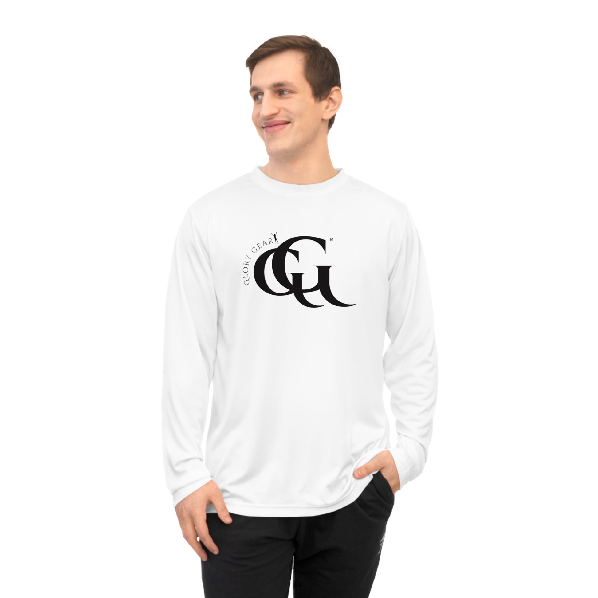 Unisex Performance Long Sleeve Shirt - 'Glory Gear' Athletic Tee for Fitness Enthusiasts