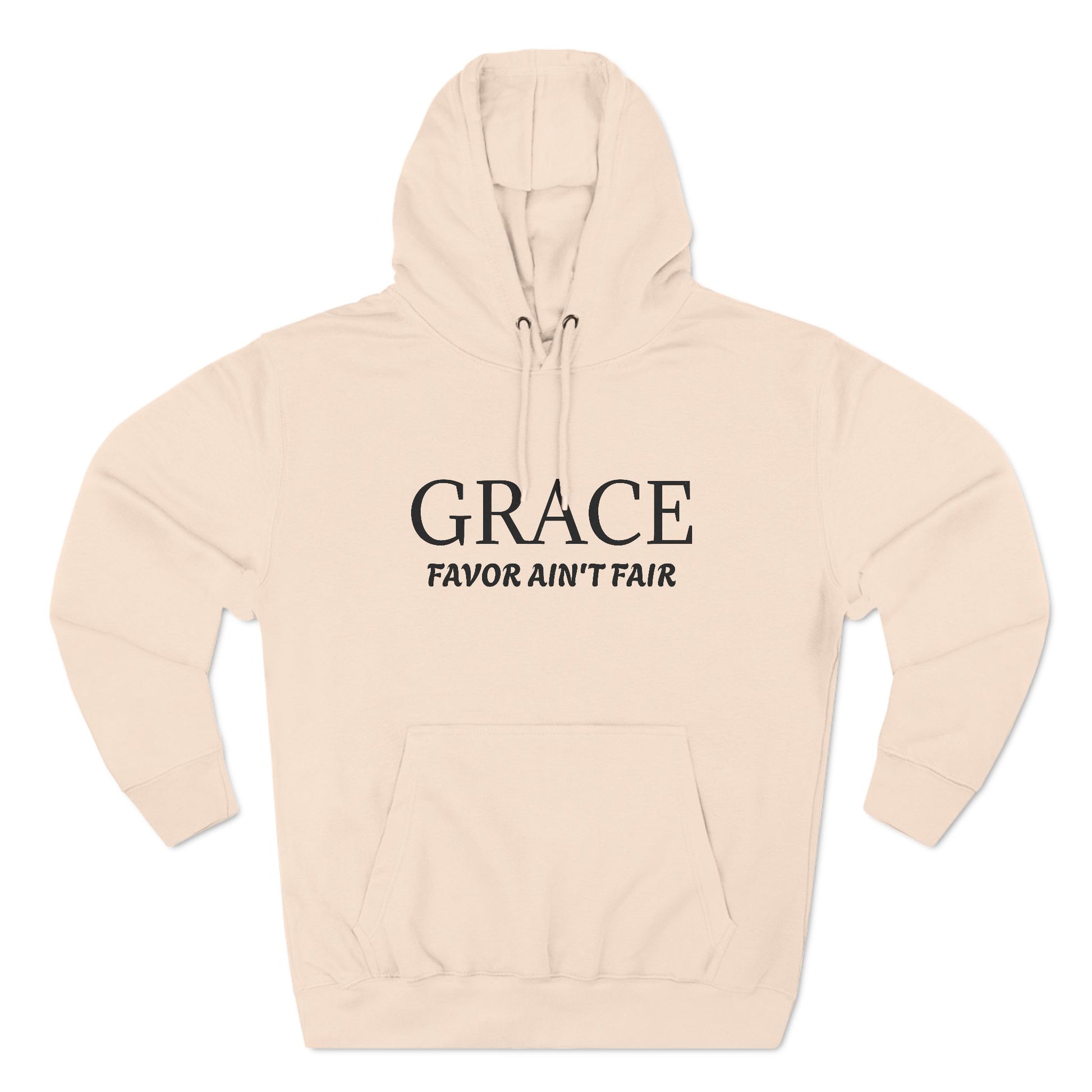 Grace Favor Ain't Fair Hoodie - Cozy Inspirational Fleece