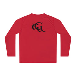 Collection of Unisex Performance Long Sleeve Shirt - 'Glory Gear' Athletic Tee for Fitness Enthusiasts in a gallery layout