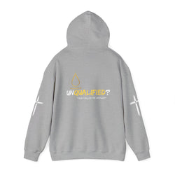 Collection of Unisex Hoodie: Unqualified? God Called Me Anyway - Faith-Inspired Apparel in a gallery layout